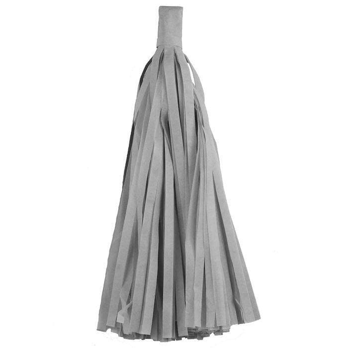 Тассел лента серая, 1 кисточка