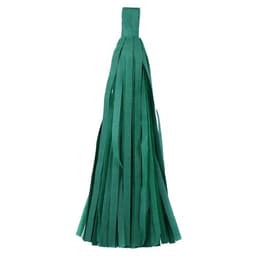 Тассел лента зеленая, 1 кисточка