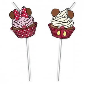 Трубочка для коктейля Минни Кафе /6шт