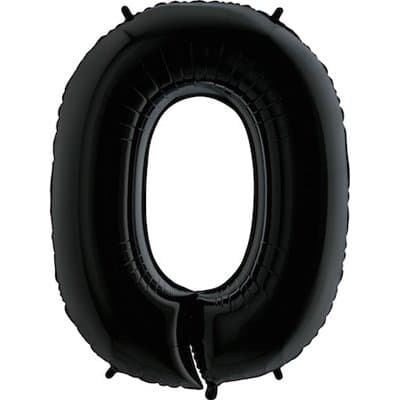Цифры 100 см черные 0 Цифры 100 см черные 0