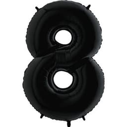 Цифры 100 см черные 8