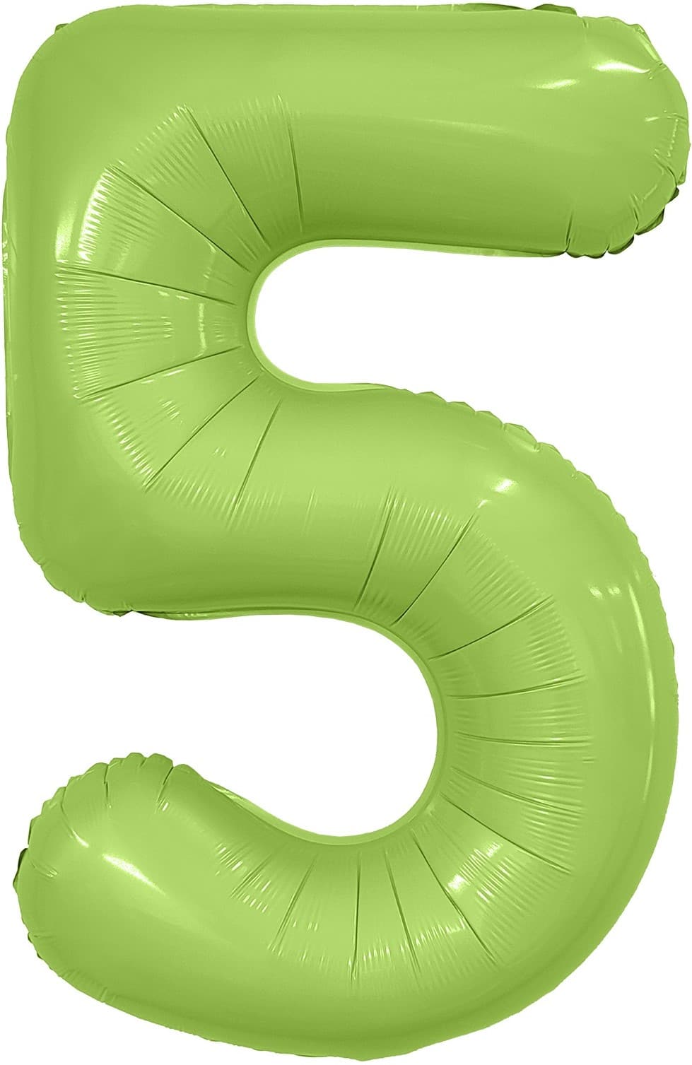 Цифры 100 см фисташка сатин Slim 5