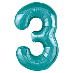 Цифры 100 см Океан/тиффани Slim 3
