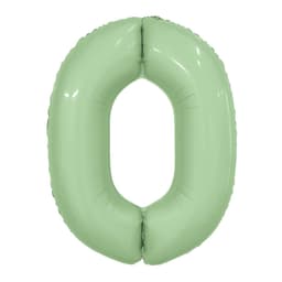 Цифры 100 см олива Slim 0