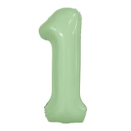 Цифры 100 см олива Slim 1