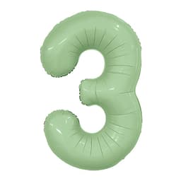 Цифры 100 см олива Slim 3