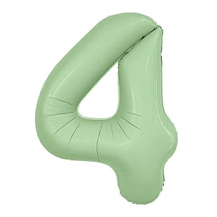 Цифры 100 см олива Slim 4