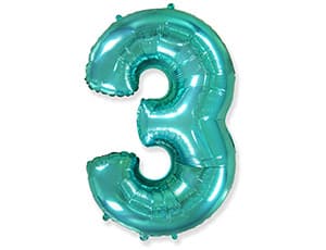 Цифры 100 см Тиффани 3