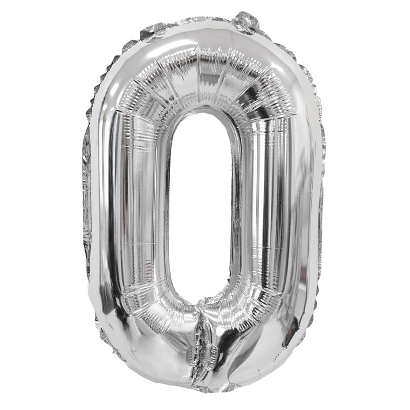 Цифры 35 см серебро 0