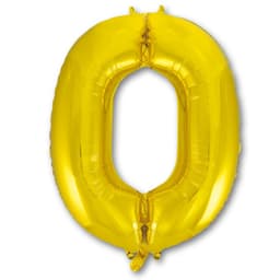 Цифры 40 см золото 0