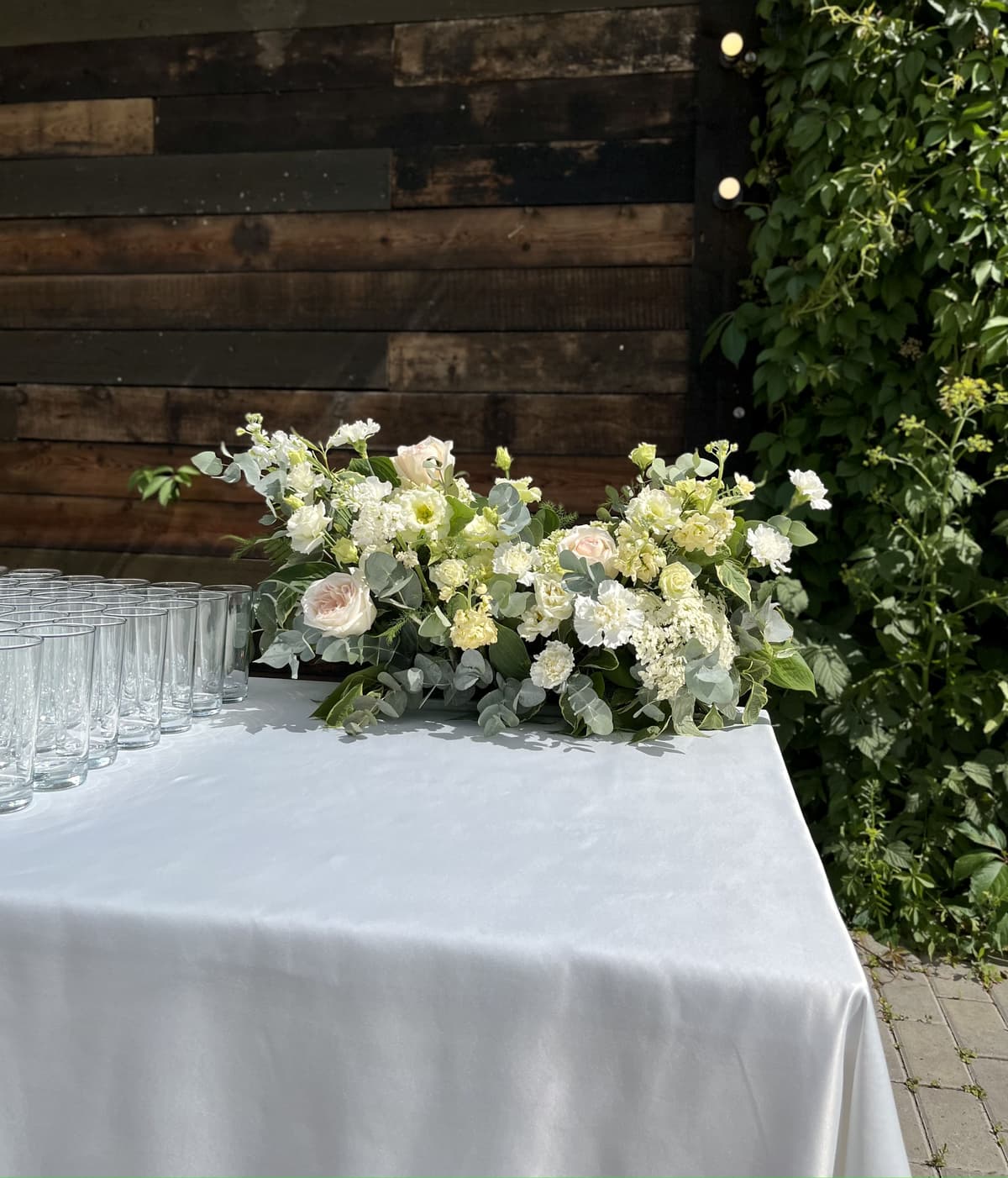 Цветочные композиции «vanila wedding»