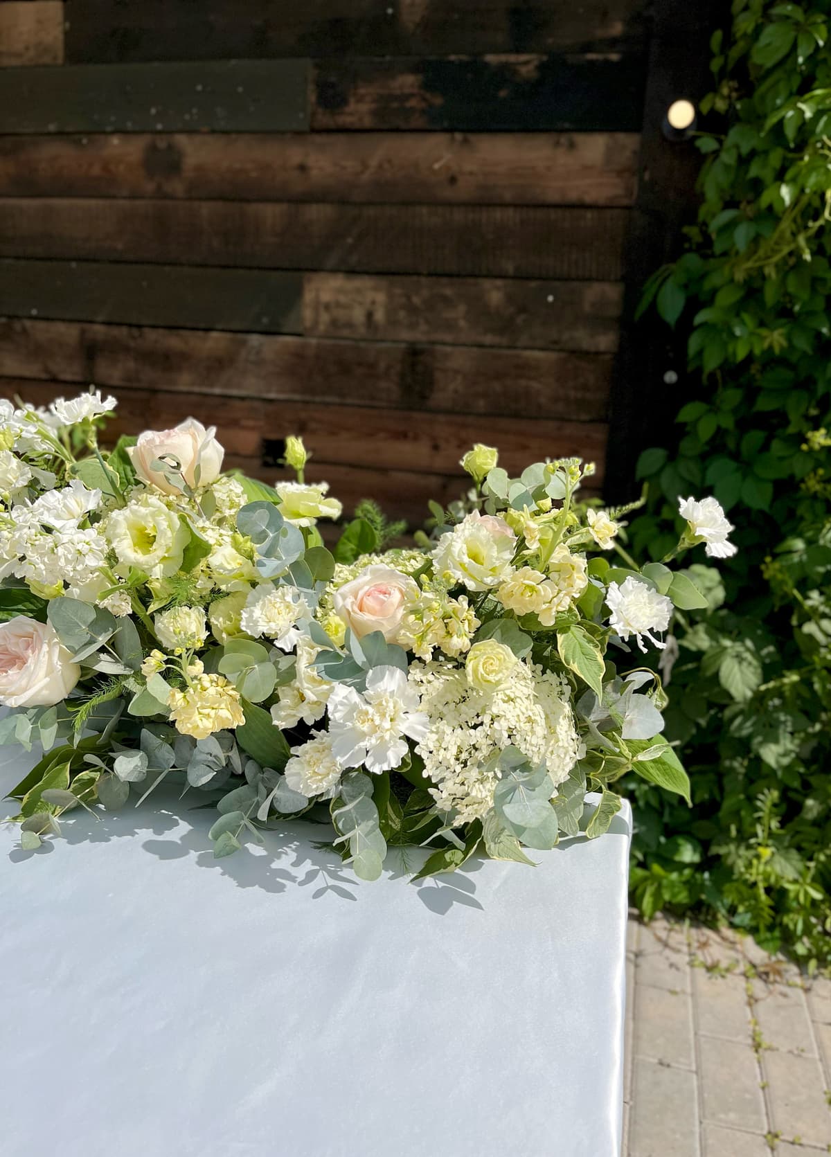 Цветочные композиции «vanila wedding»