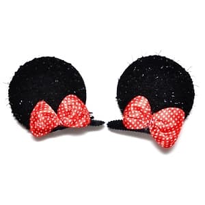 Ушки-заколки Мышиные с бантиком/2шт Ушки-заколки Мышиные с бантиком/2шт