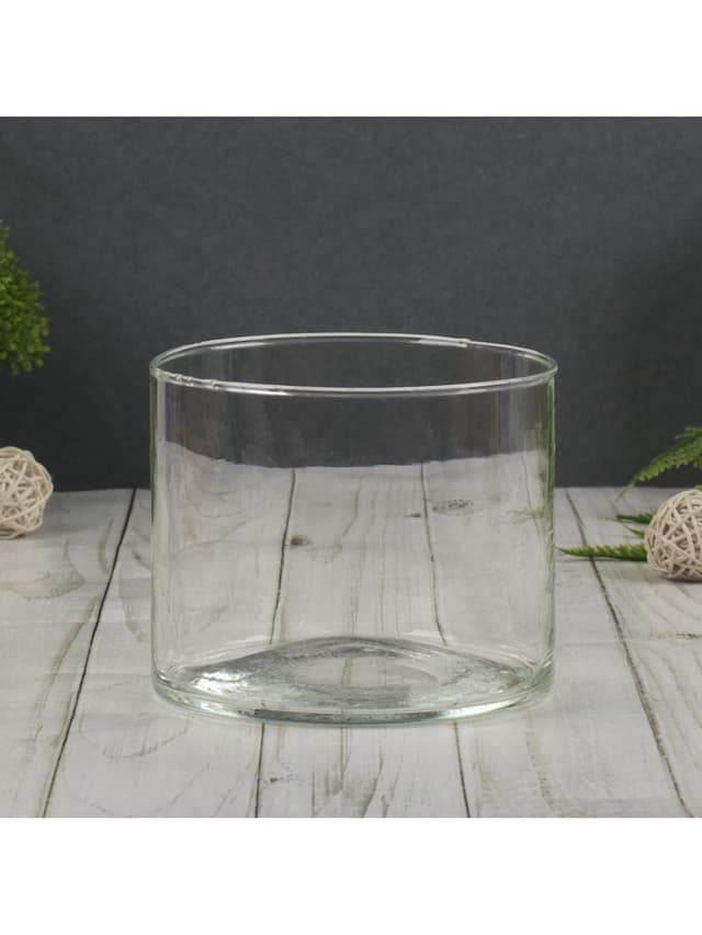 Ваза «Иберетта-100», 800 мл, 10×12 см, стекло, прозрачная Ваза «Иберетта-100», 800 мл, 10×12 см, стекло, прозрачная