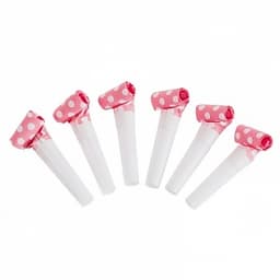 Язычки Розовые точки/6шт