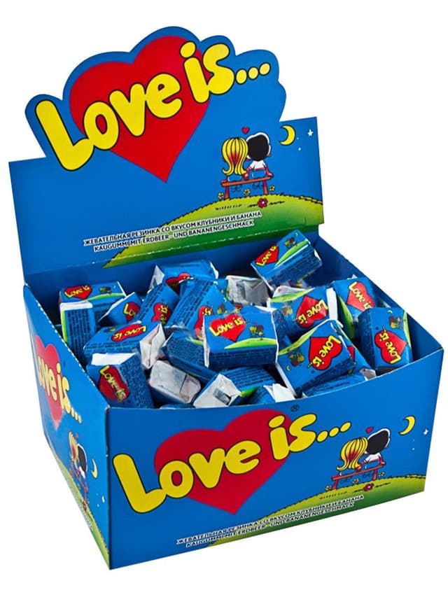 Жевательная резинка Love is, микс, 4.2 г Жевательная резинка Love is, микс, 4.2 г