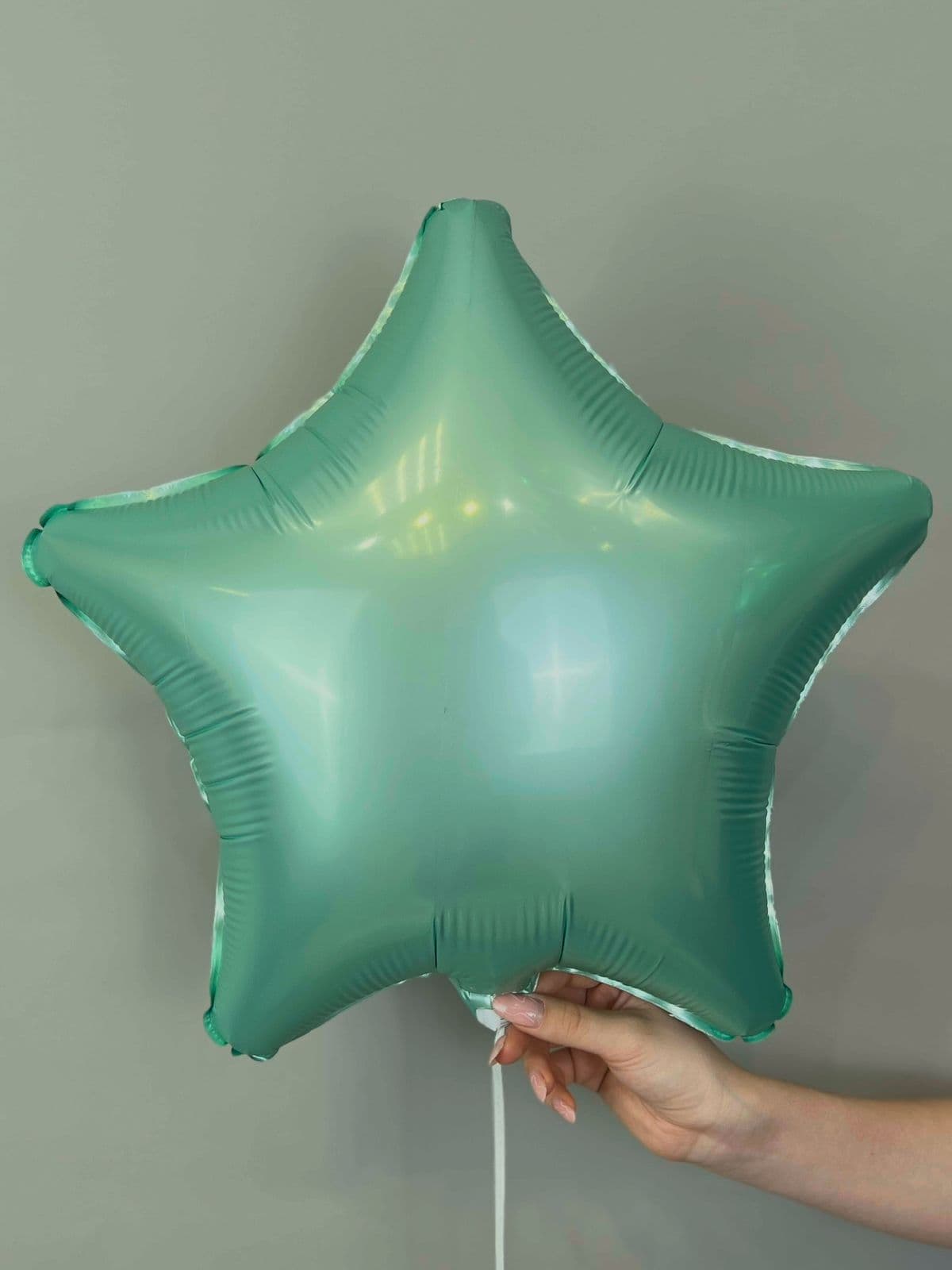 Звезды 45 см мятные