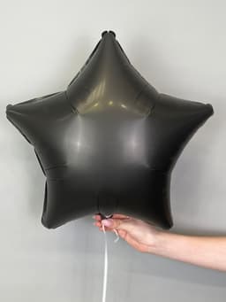 Звезды пастель 45 см черные