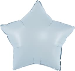Звезды сатин Falali 45 см голубые