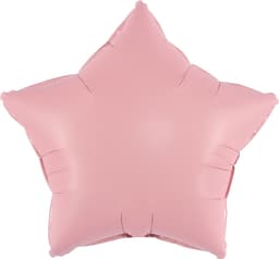 Звезды сатин Falali 45 см розовые