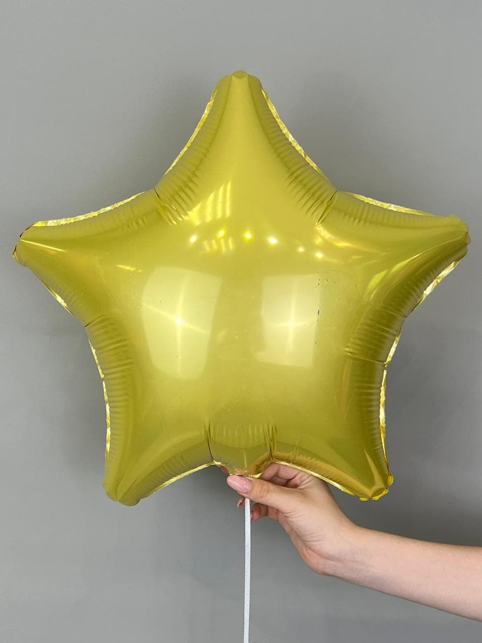 Звезды сатин 45 см золото / fm